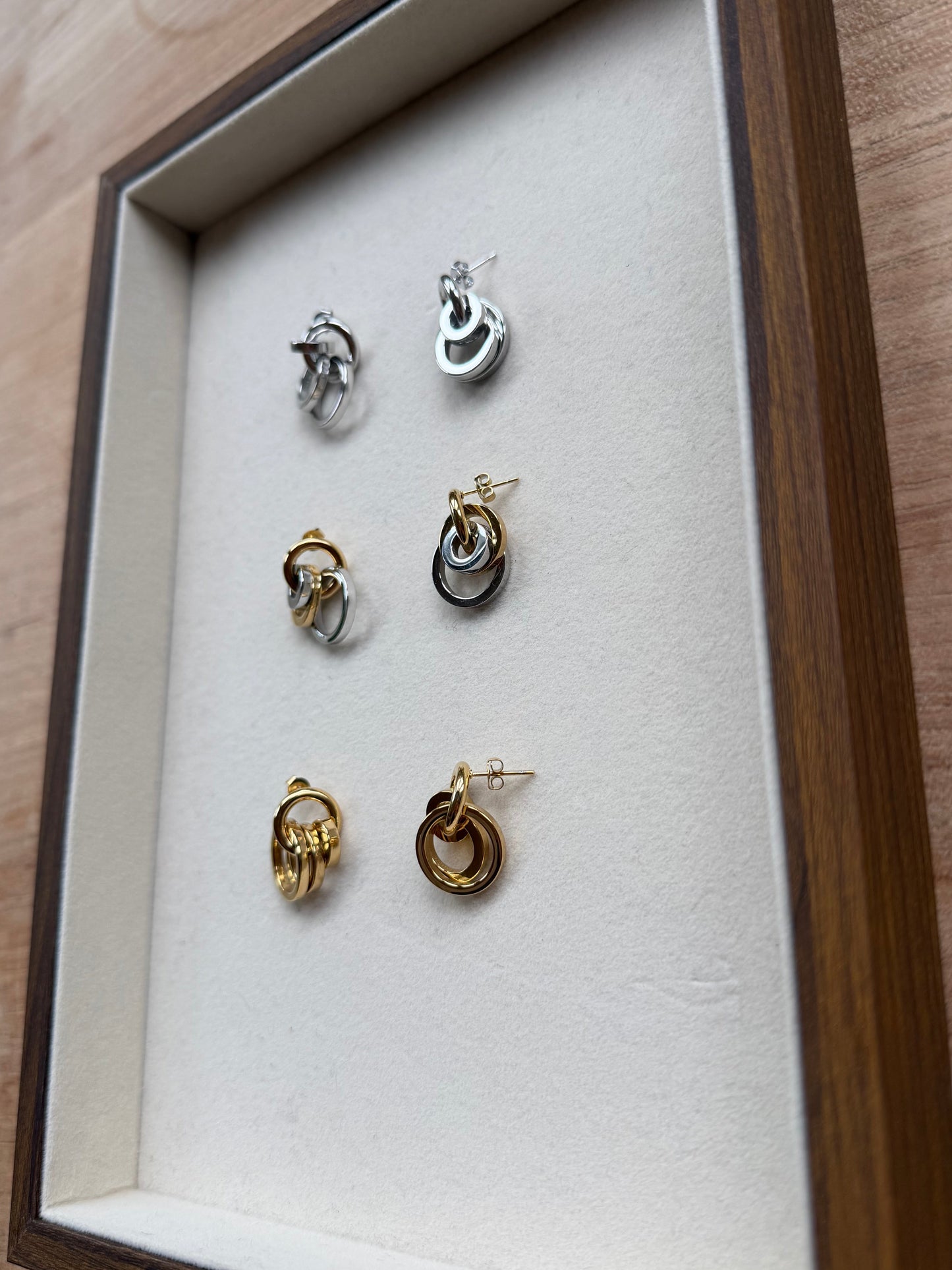 Sienna Mixed Metal Earrings