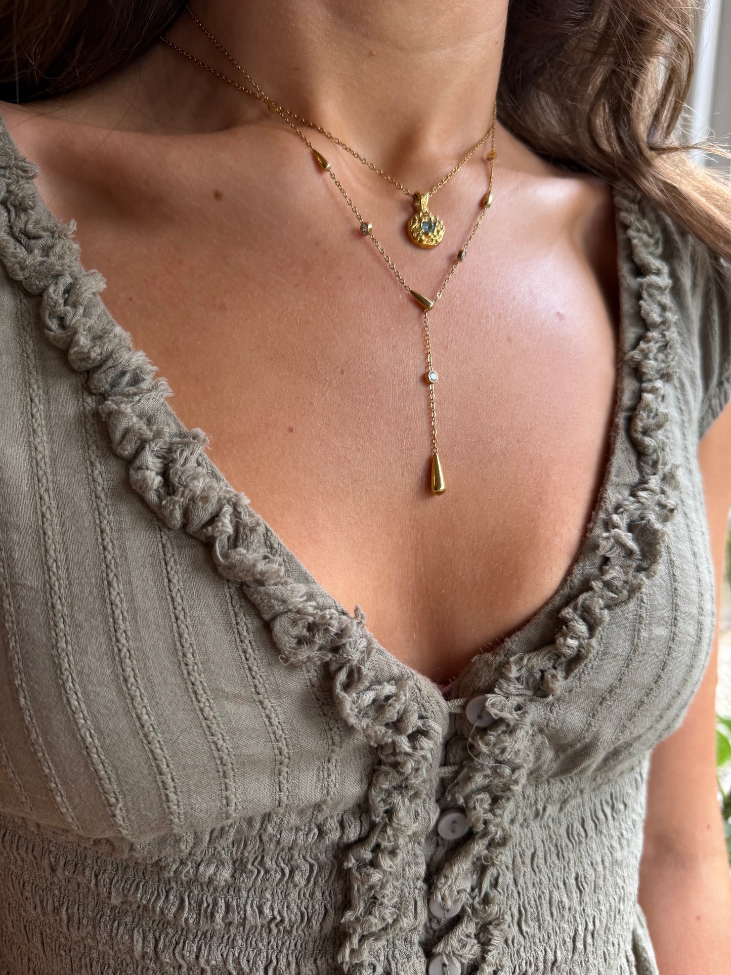 Cove Necklace Blue