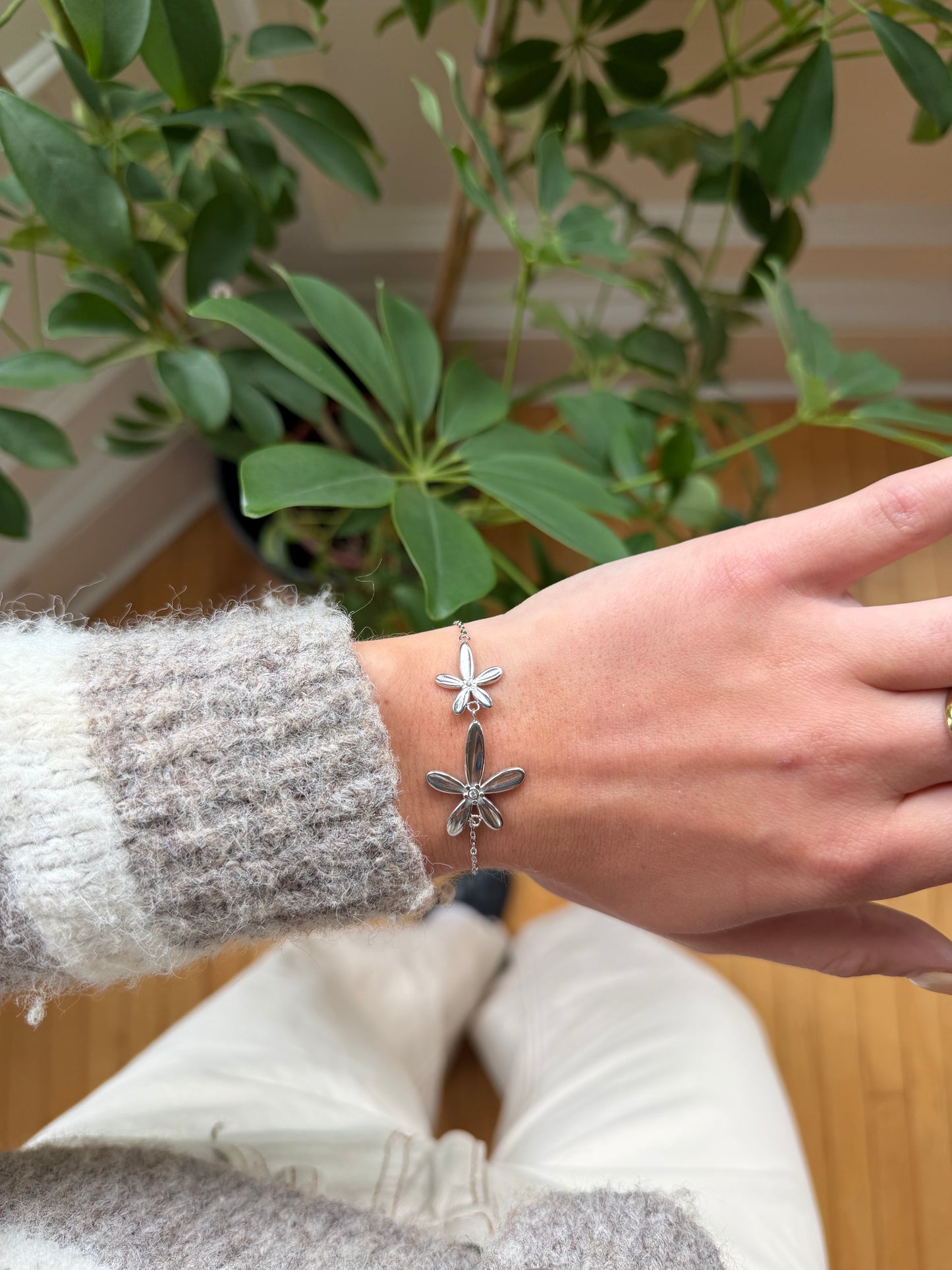 The Lilia Silver Bracelet