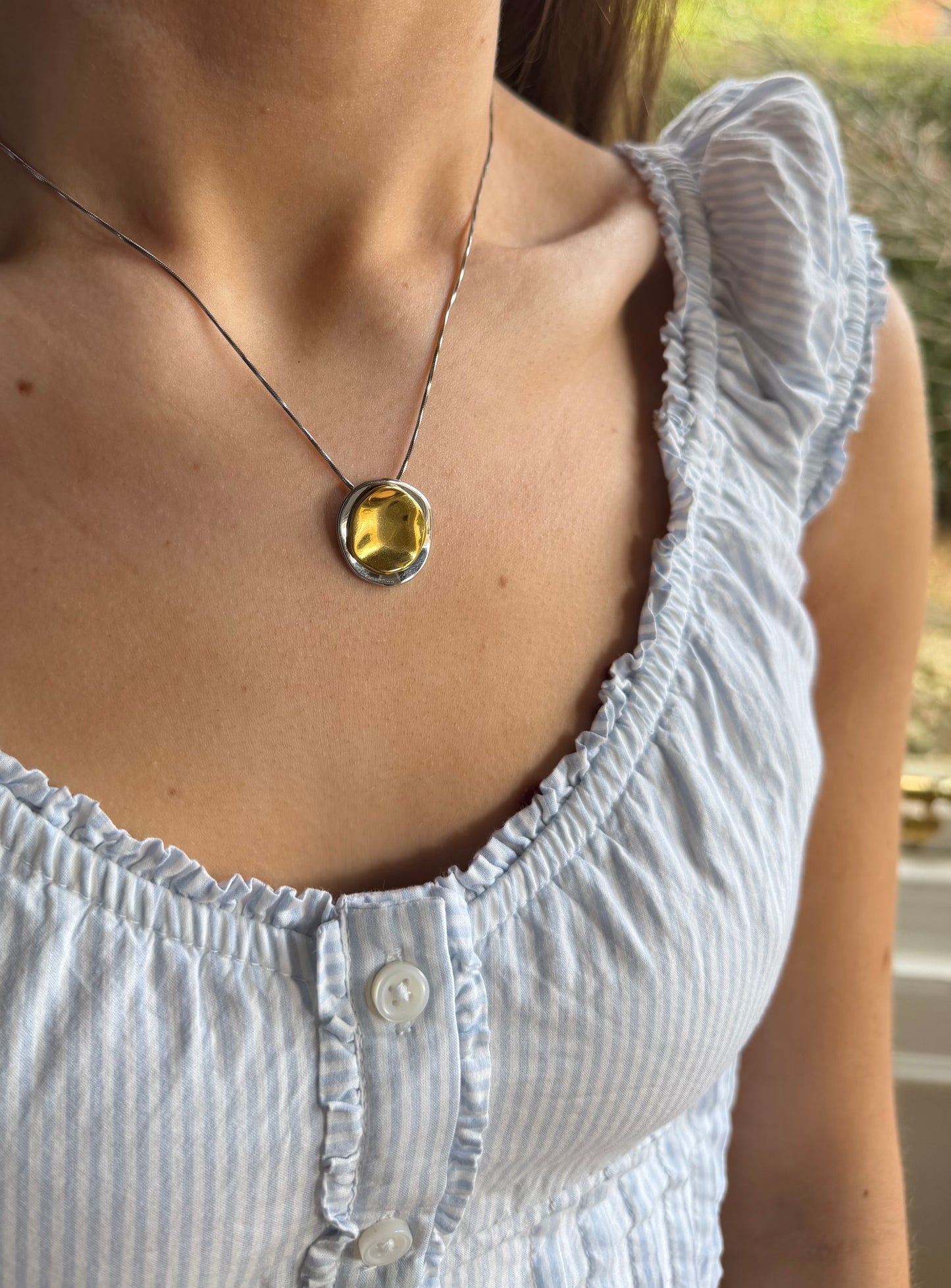 The Romy Mixed Metal Necklace