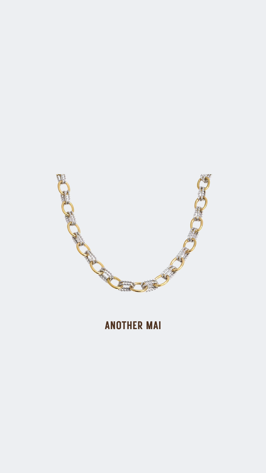 Allie Necklace Mixed Metal