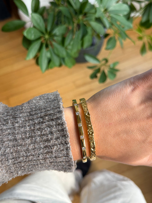 The Blair Gold Bangle