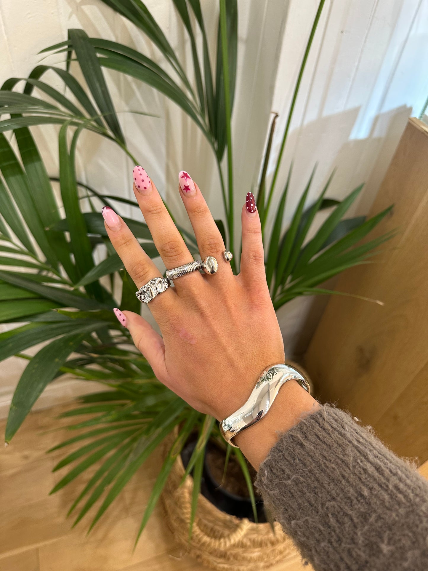 Silver Molten Ring