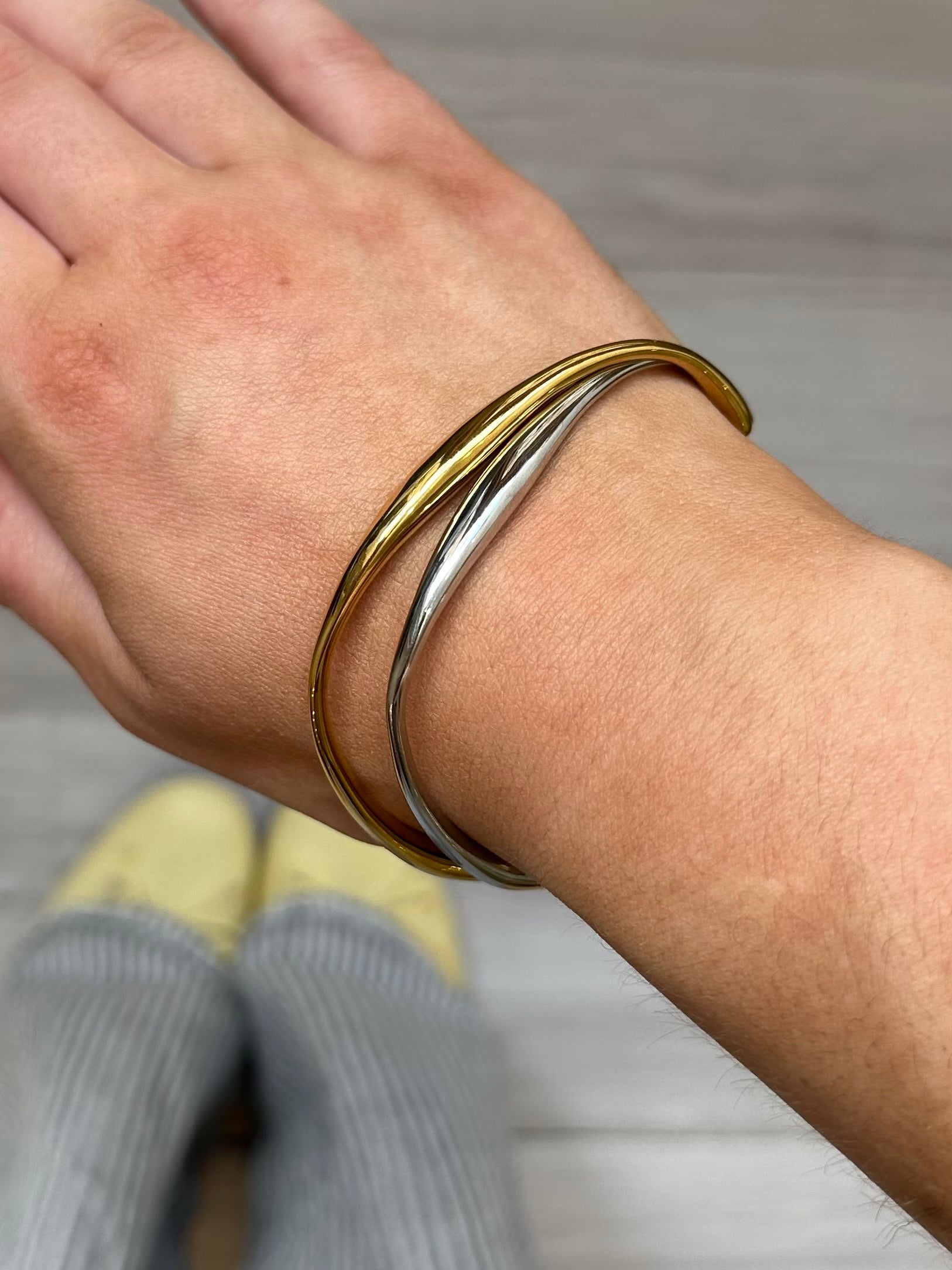 Renee Bangle Silver