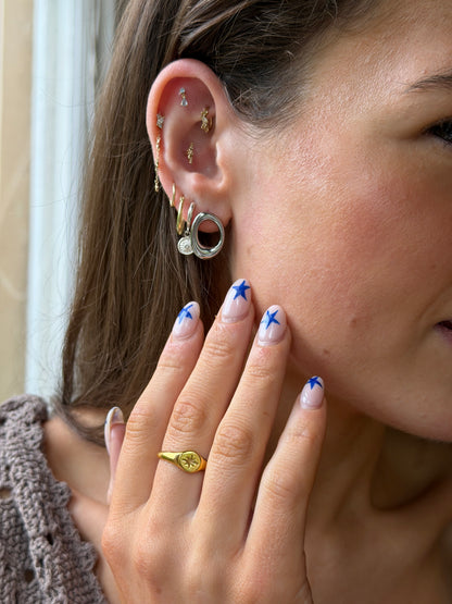 Pia Earrings Silver