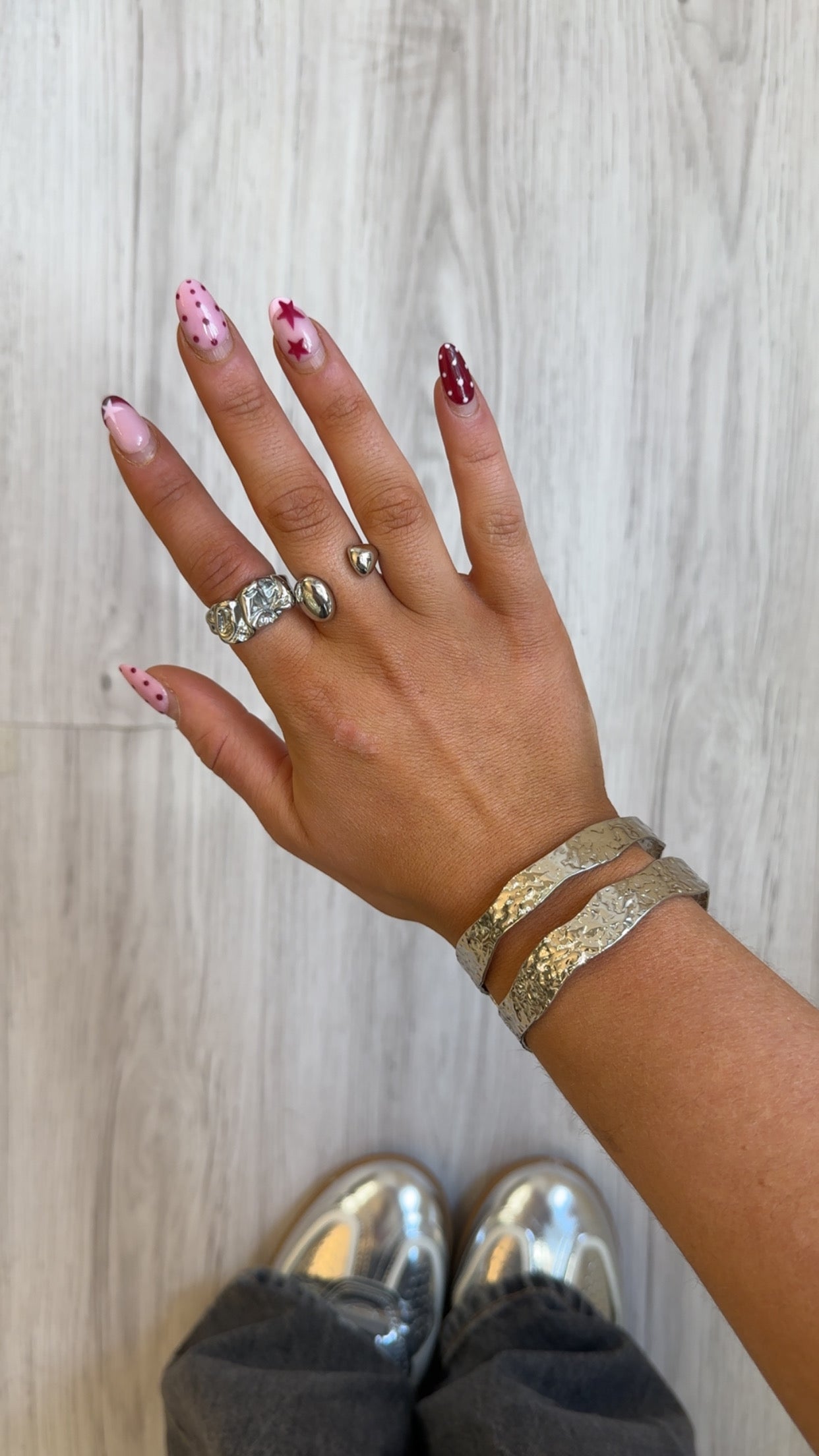 The Effie Cuff Silver Bangle