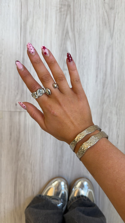 The Effie Cuff Silver Bangle