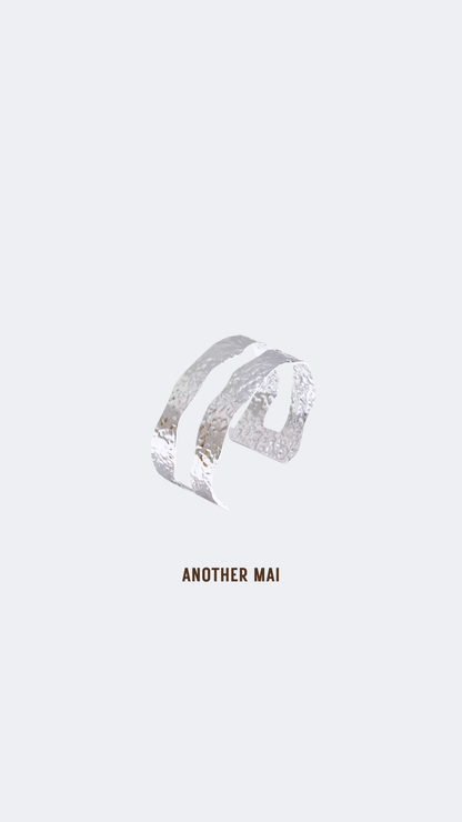 The Effie Cuff Silver Bangle