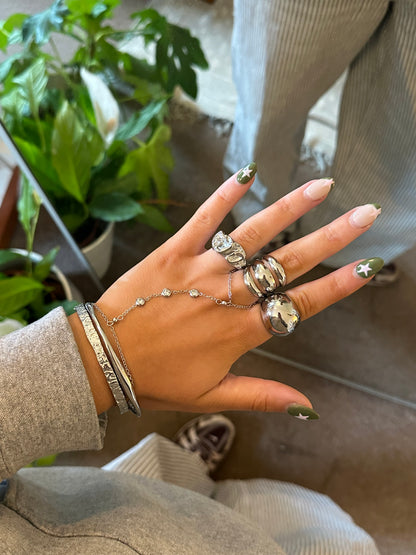 Renee Bangle Silver