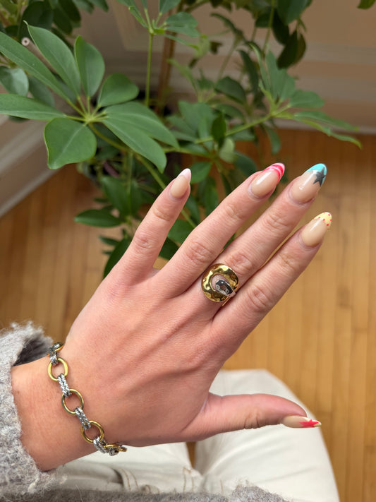 Billy Ring Mixed Metal