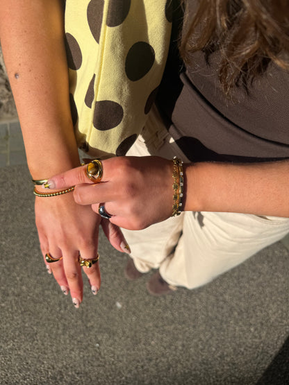 The Blair Gold Bangle