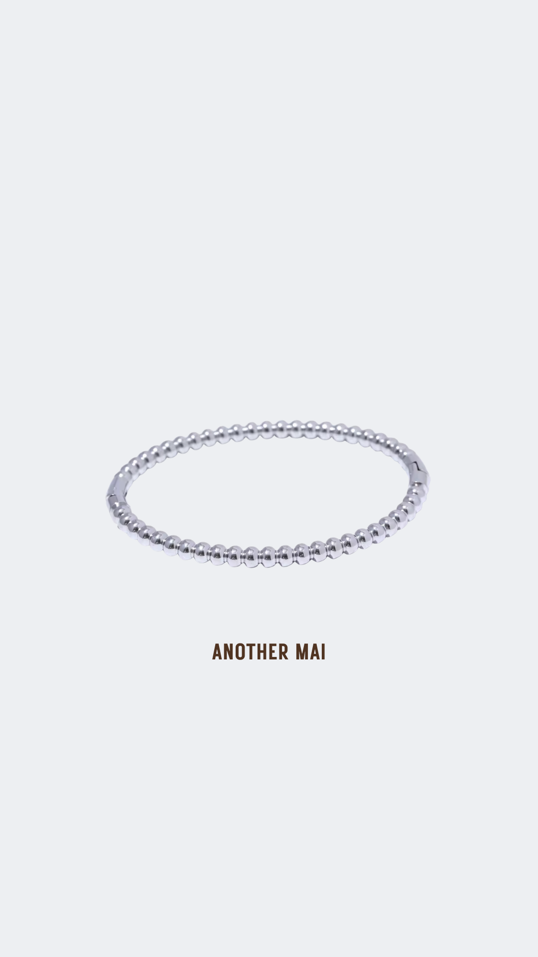 The Palmer Silver Bangle