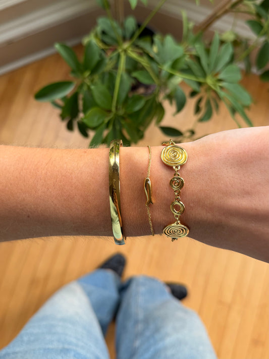 Go Fish Bracelet Gold