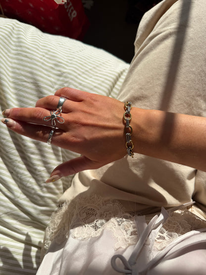 Allie Bracelet Mixed Metal