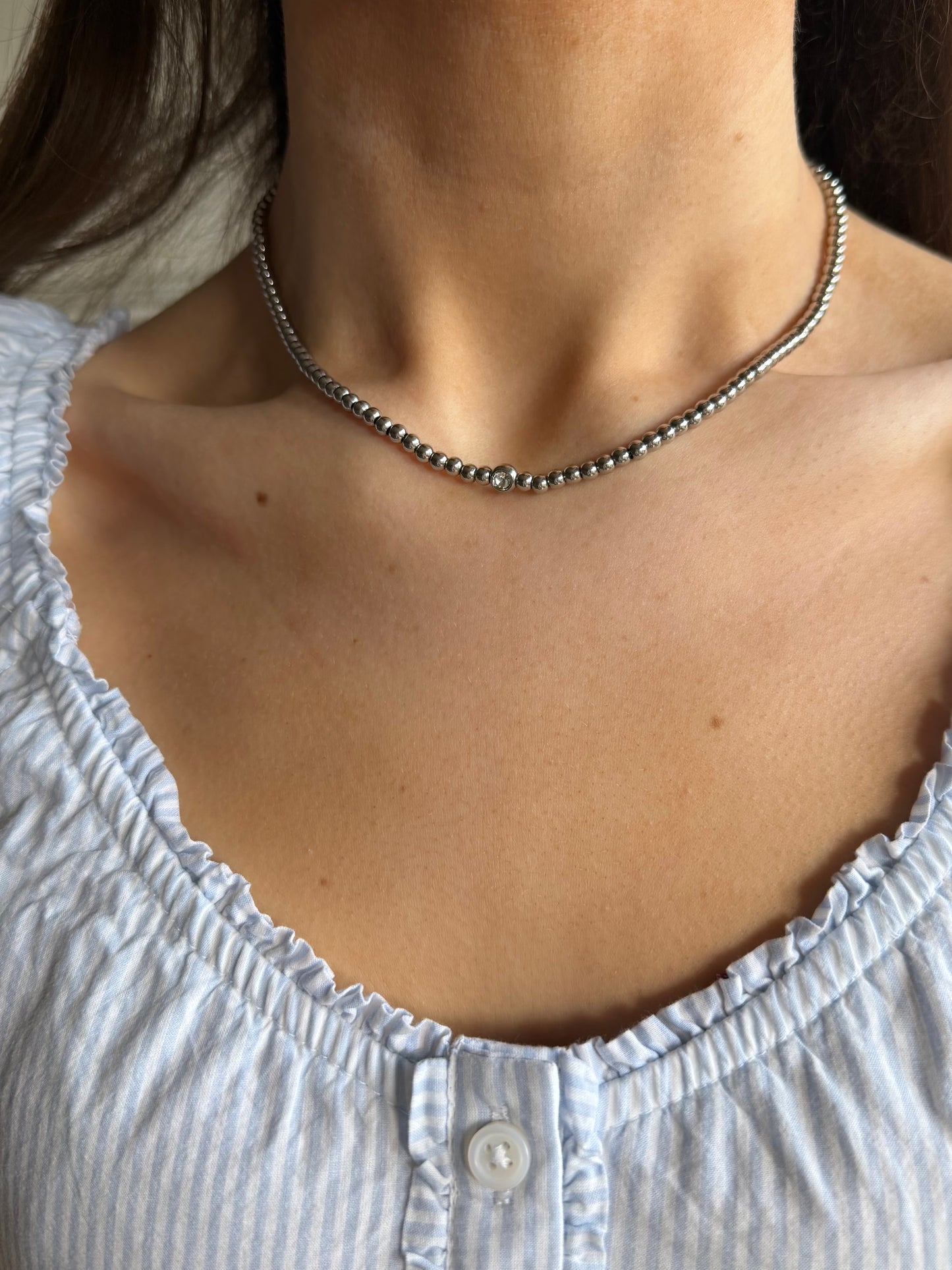 The Sopha Silver Necklace