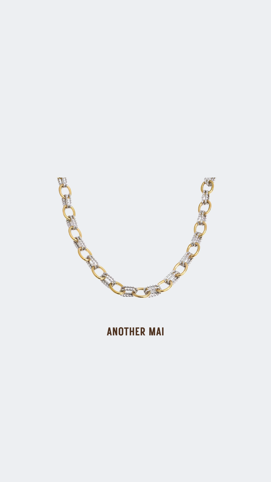 Allie Necklace Mixed Metal