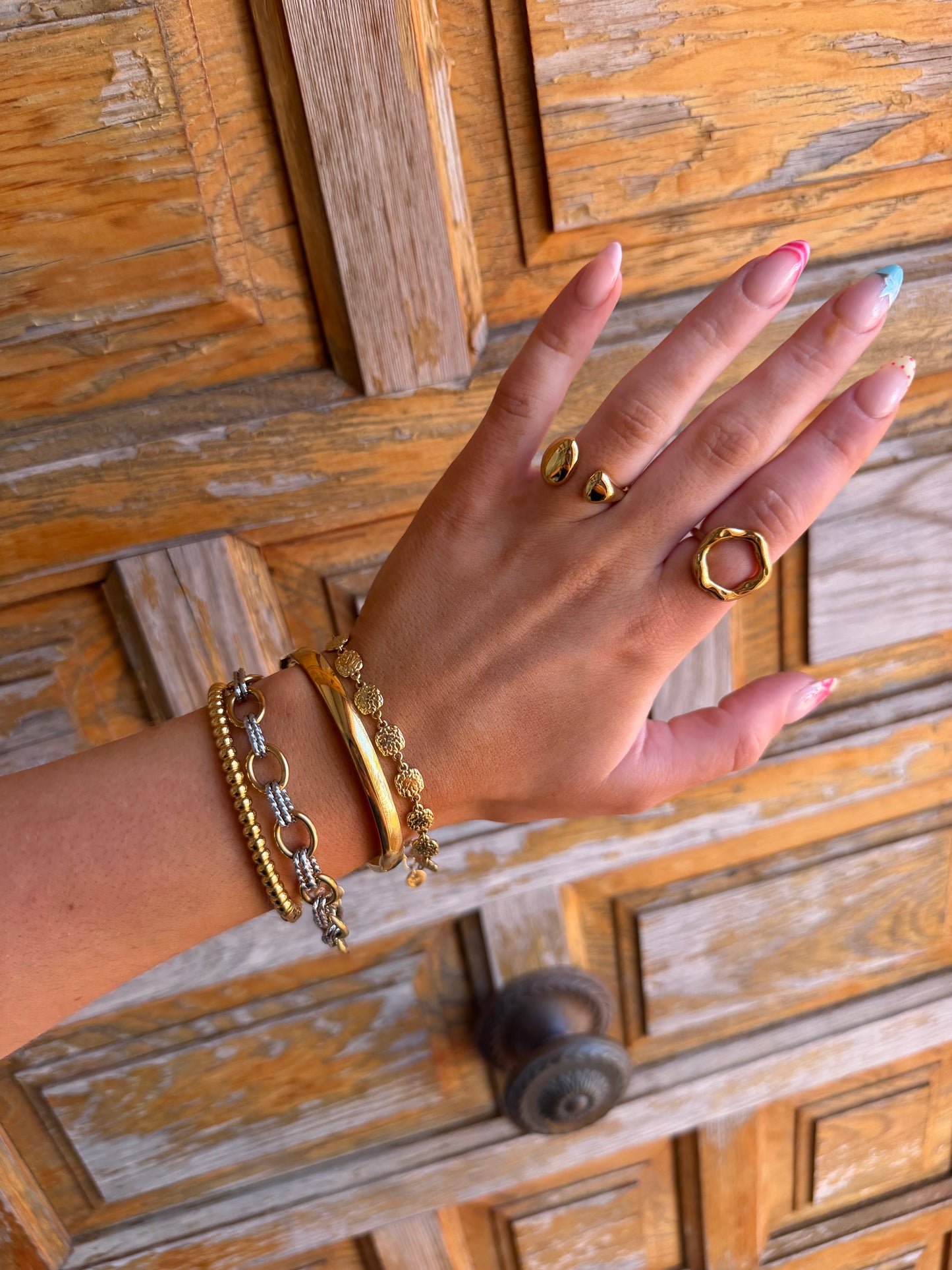 Allie Bracelet Mixed Metal