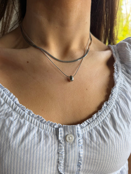 The Emmie Silver Necklace