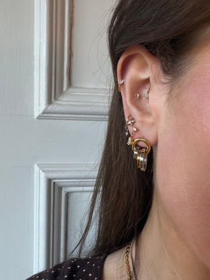 Sienna Mixed Metal Earrings