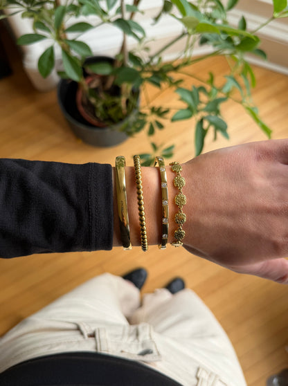 The Darcy Gołd Bangle