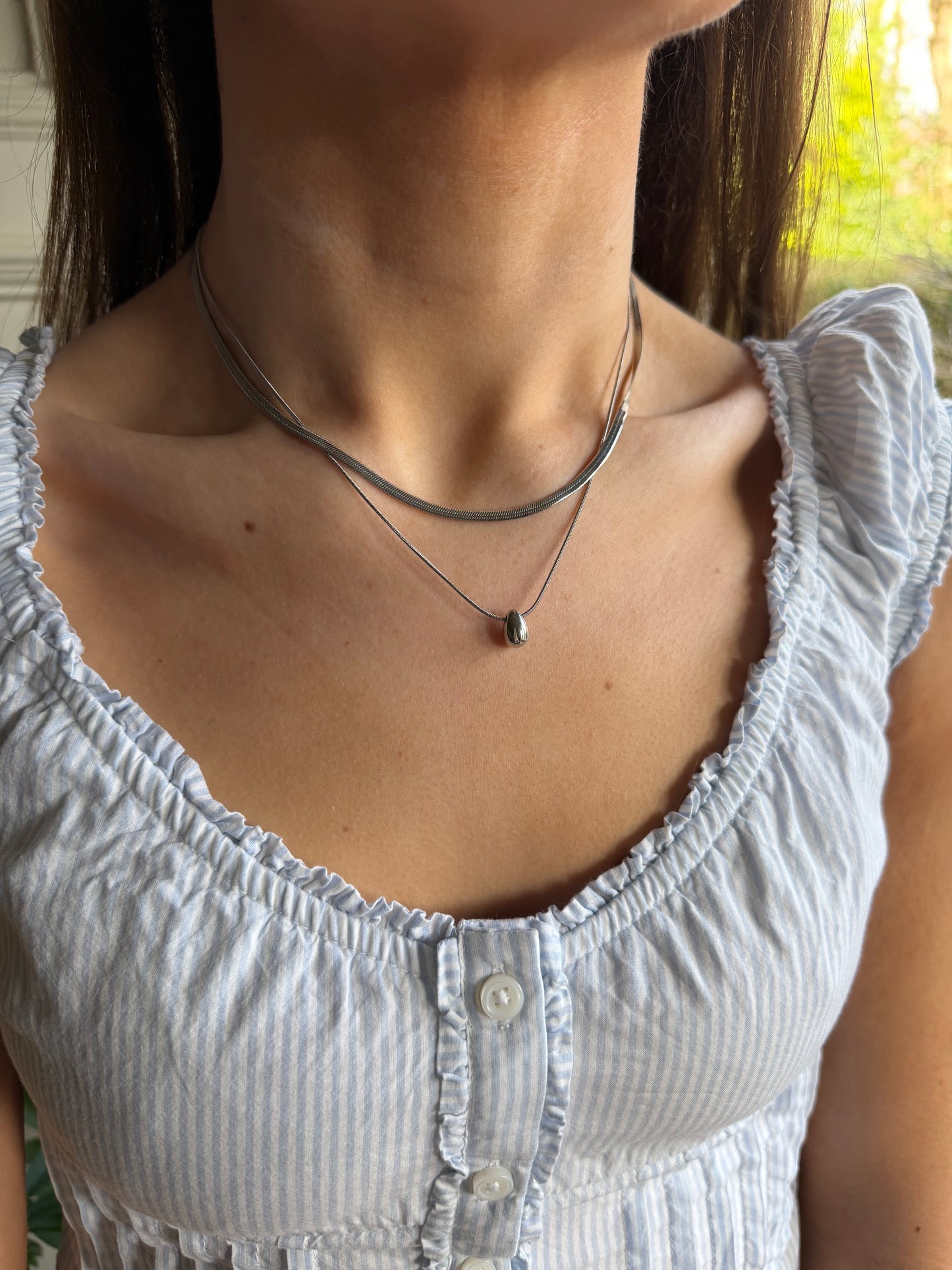 The Emmie Silver Necklace