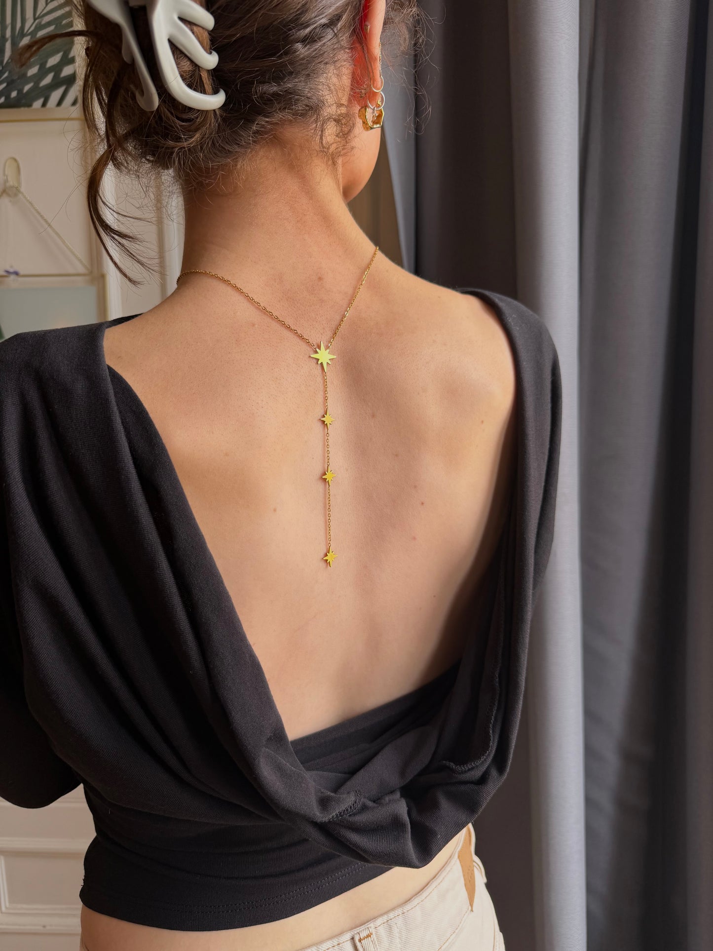 The Starfall Necklace Gold