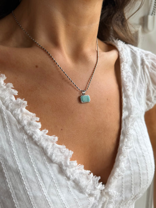 Oceania Silver Necklace