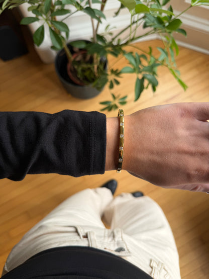 The Blair Gold Bangle