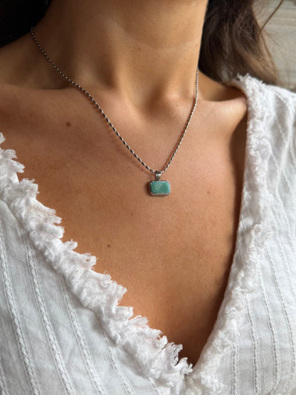Oceania Silver Necklace