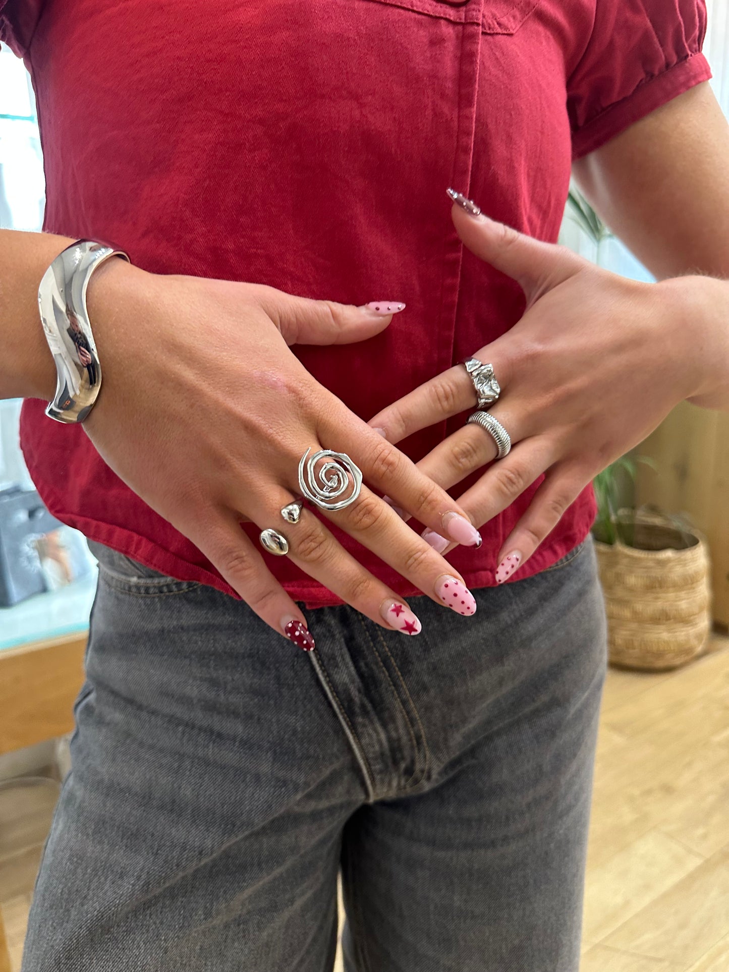 Carmie silver Ring