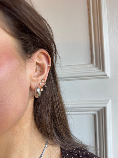 Droplet Silver earrings