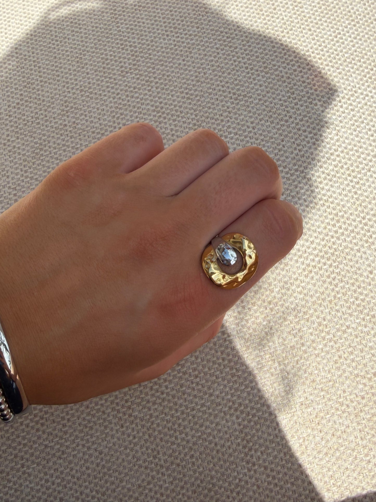 Billy Ring Mixed Metal