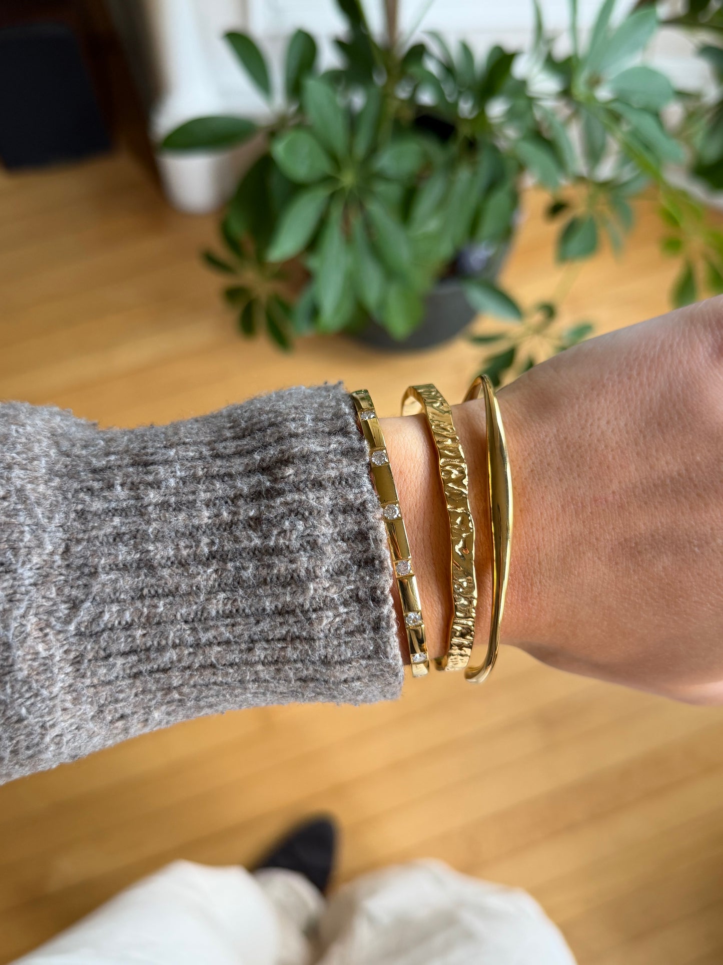 Renee Bangle Gold