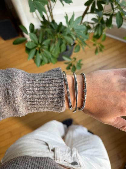 Renee Bangle Silver
