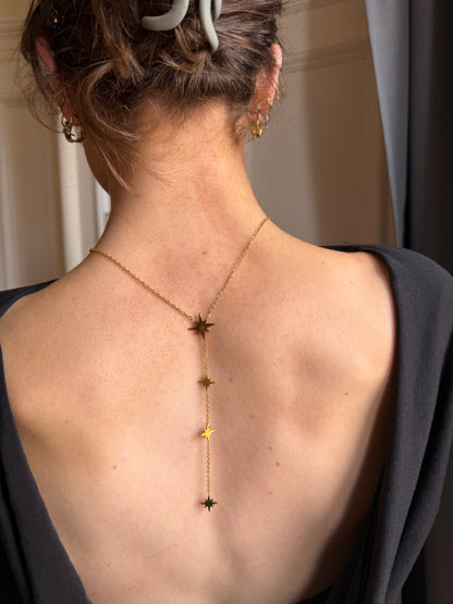 The Starfall Necklace Gold