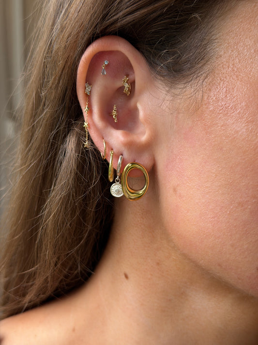 Pia Earrings Gold