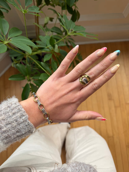 Allie Bracelet Mixed Metal
