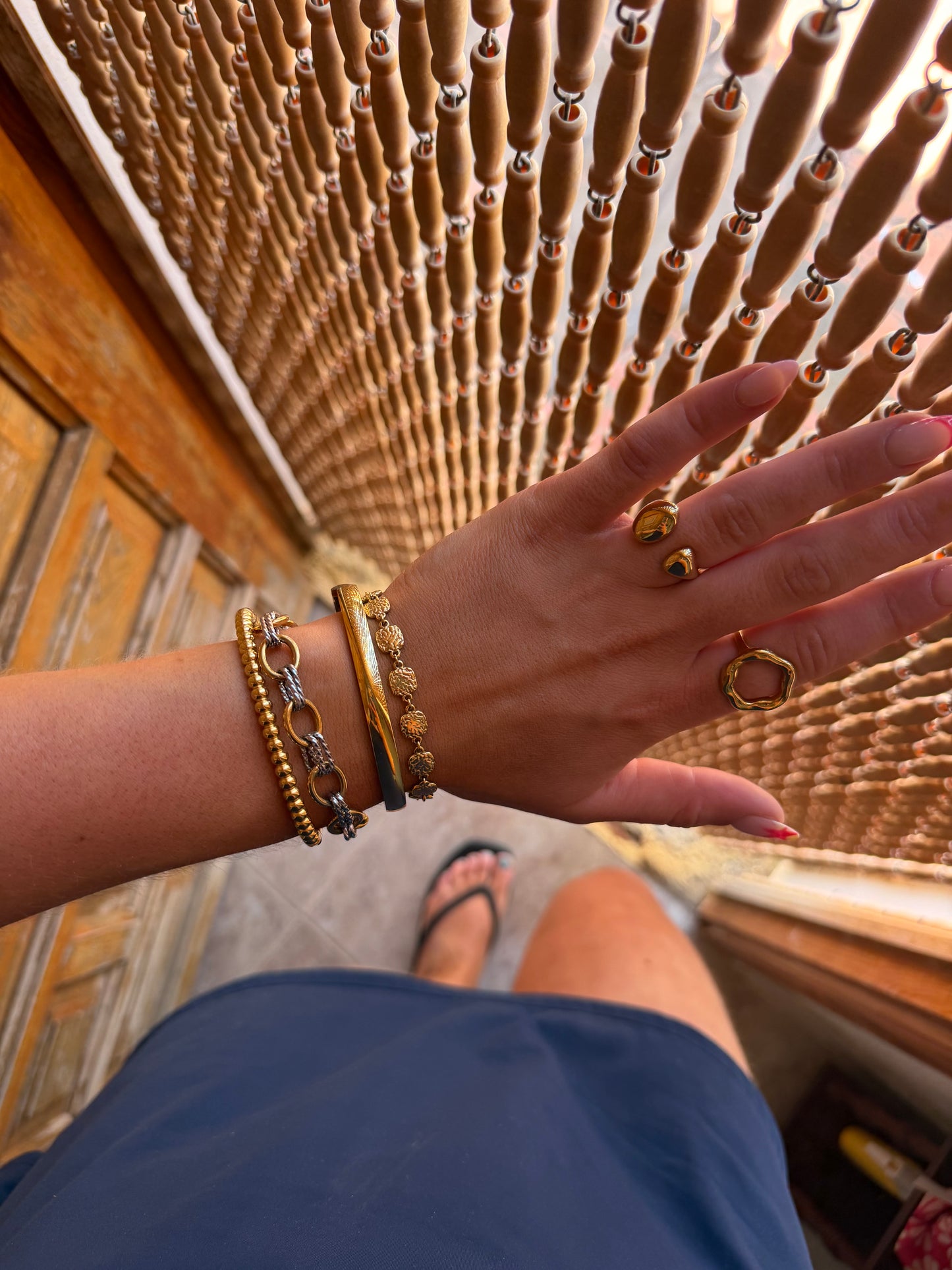 Allie Bracelet Mixed Metal