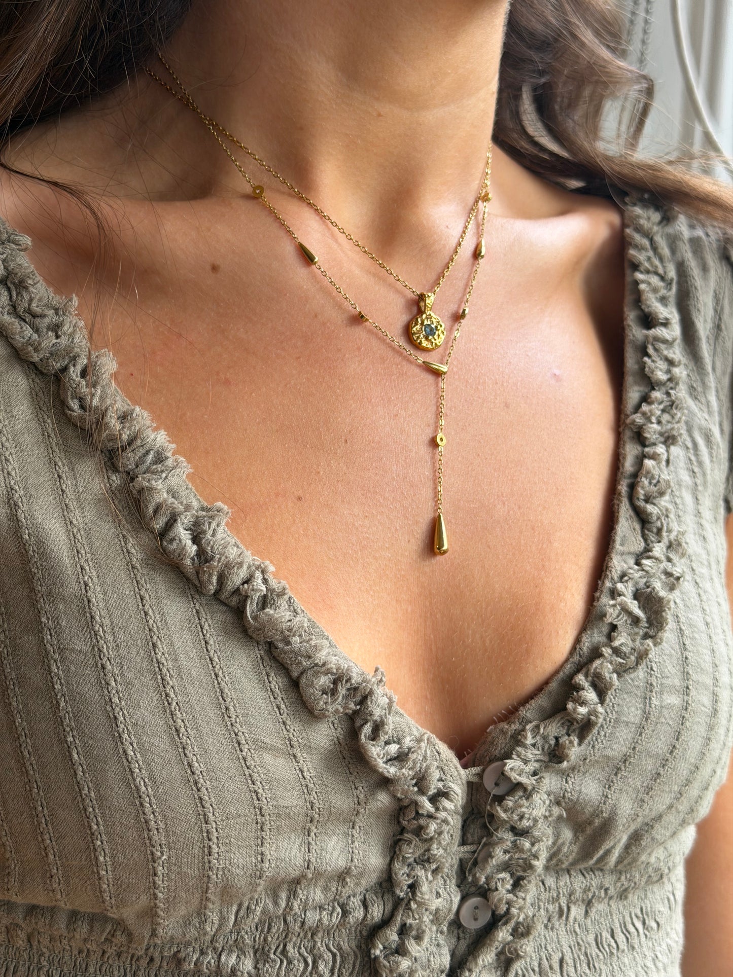 Cove Necklace Blue