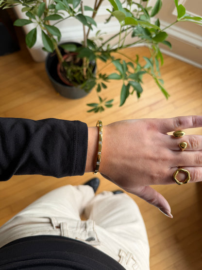 The Blair Gold Bangle