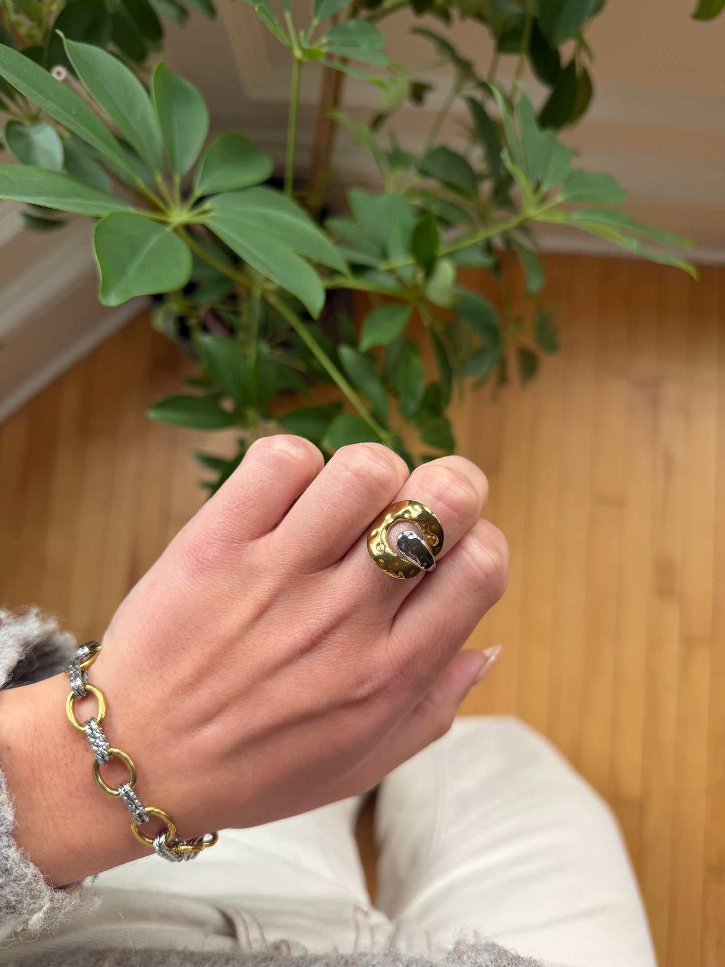 Billy Ring Mixed Metal