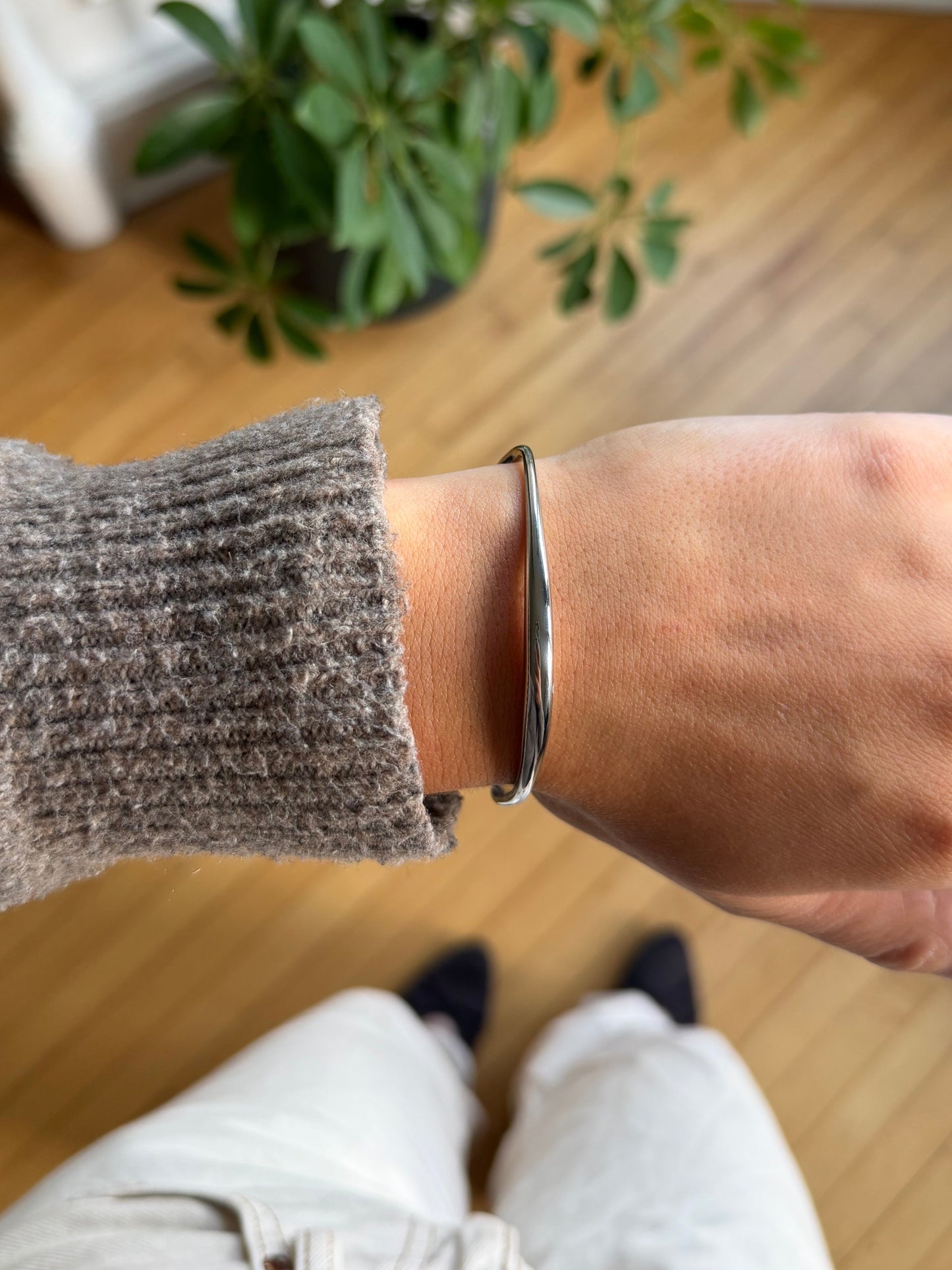 Renee Bangle Silver
