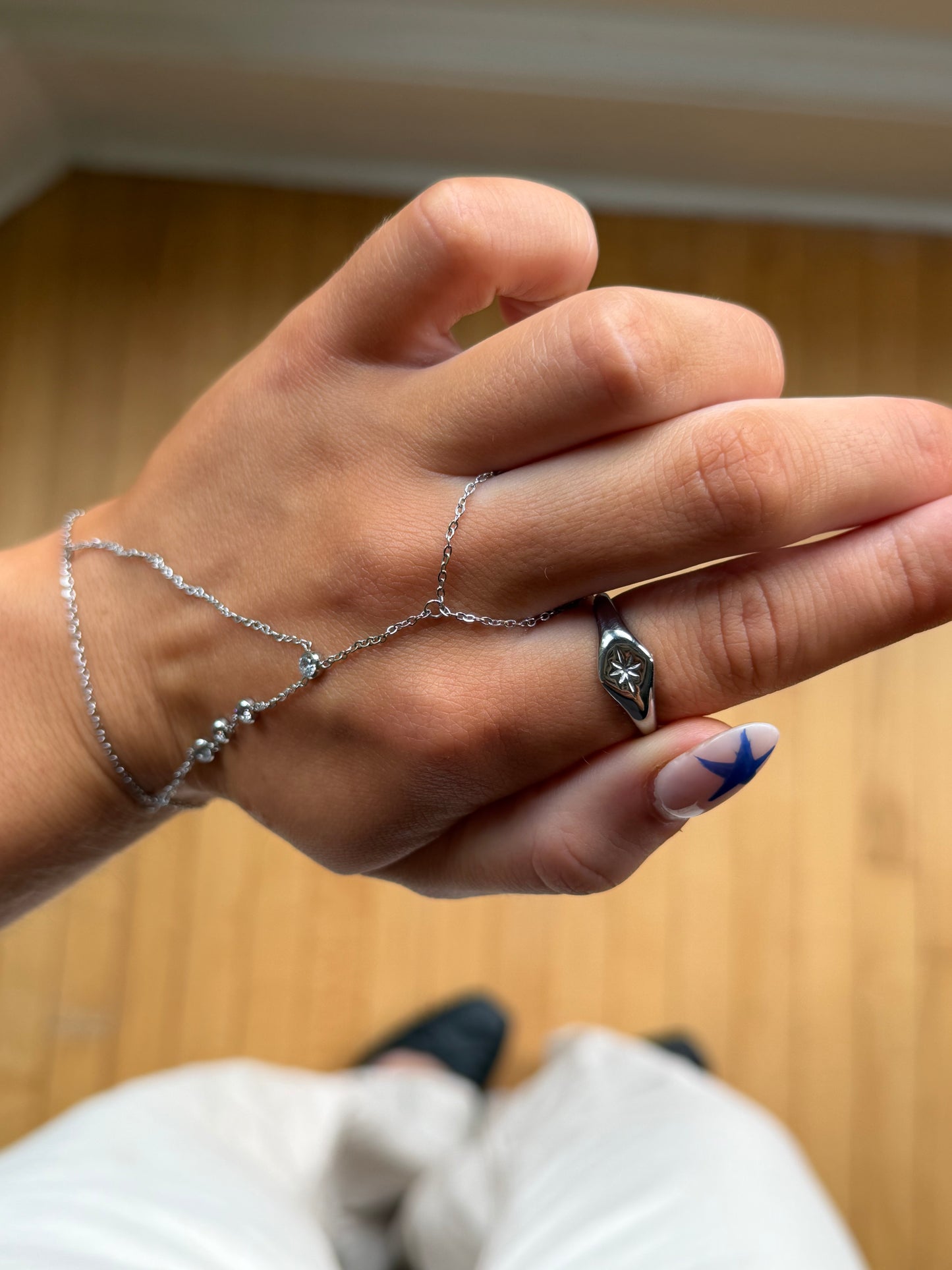 Dune Handchain Silver