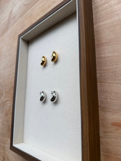 Droplet Gold Earrings