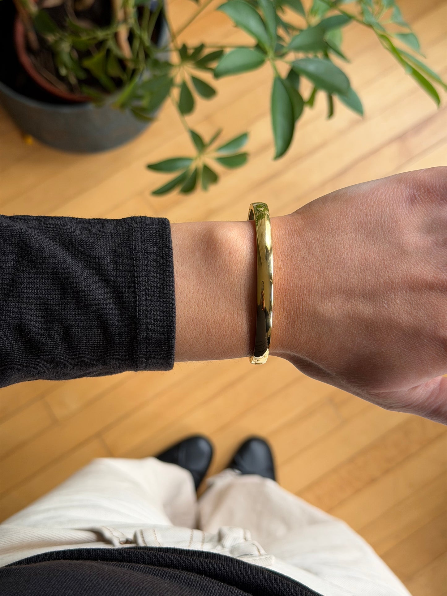 The Darcy Gołd Bangle