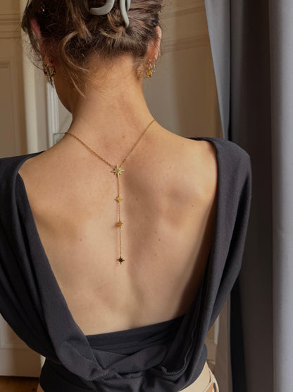 The Starfall Necklace Gold