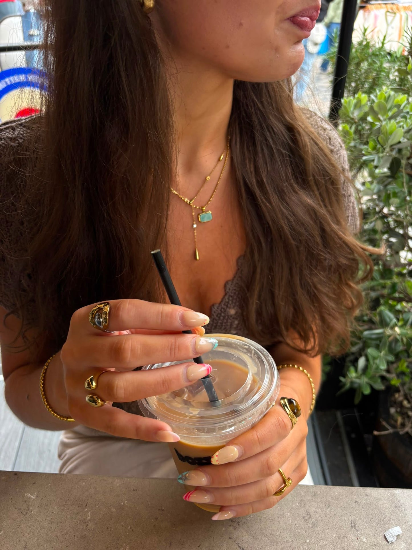 Oceania Gold Necklace