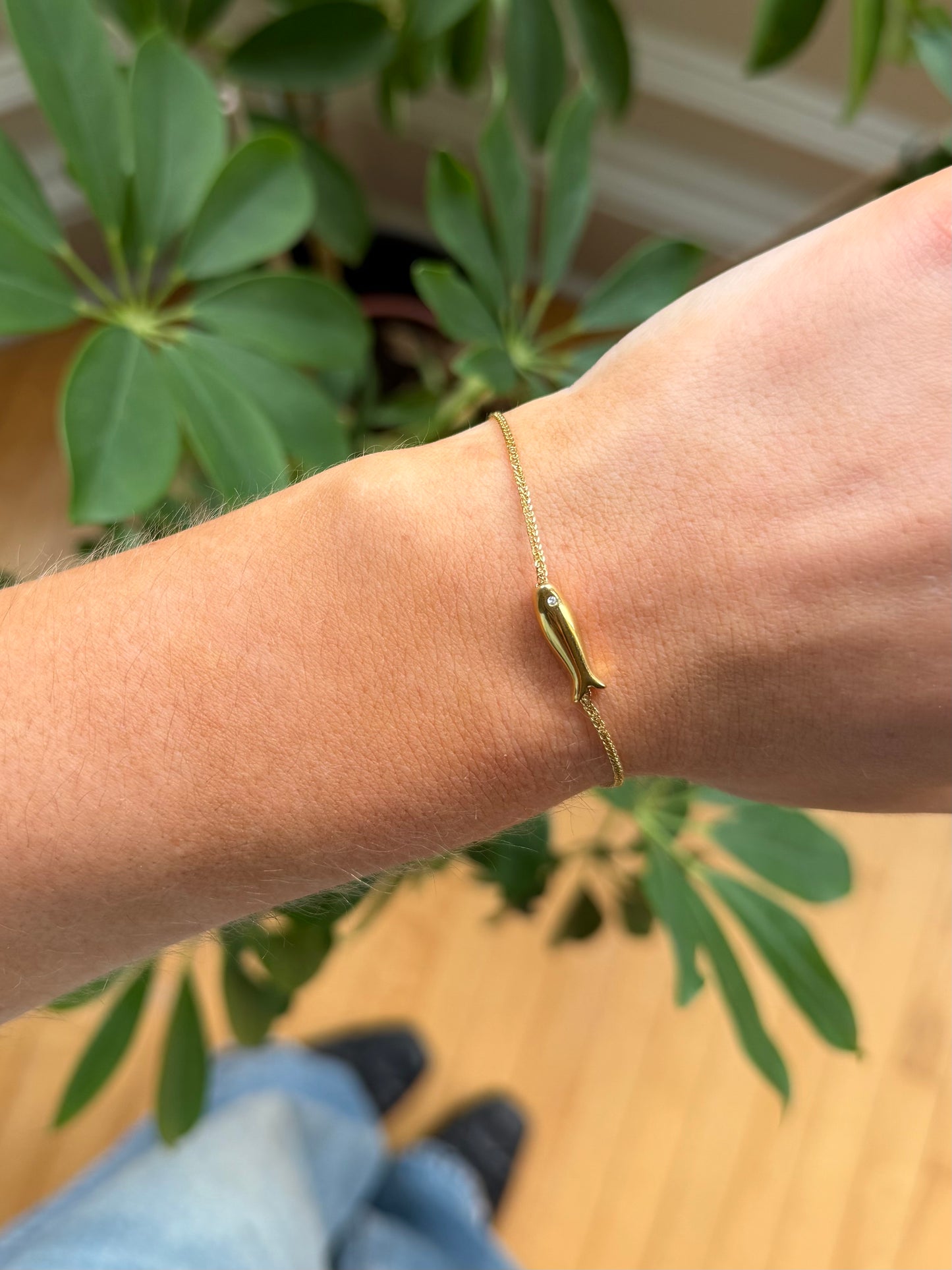 Go Fish Bracelet Gold