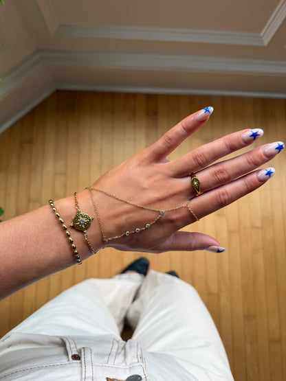 Dune Handchain Gold