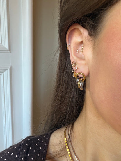 Sienna Mixed Metal Earrings